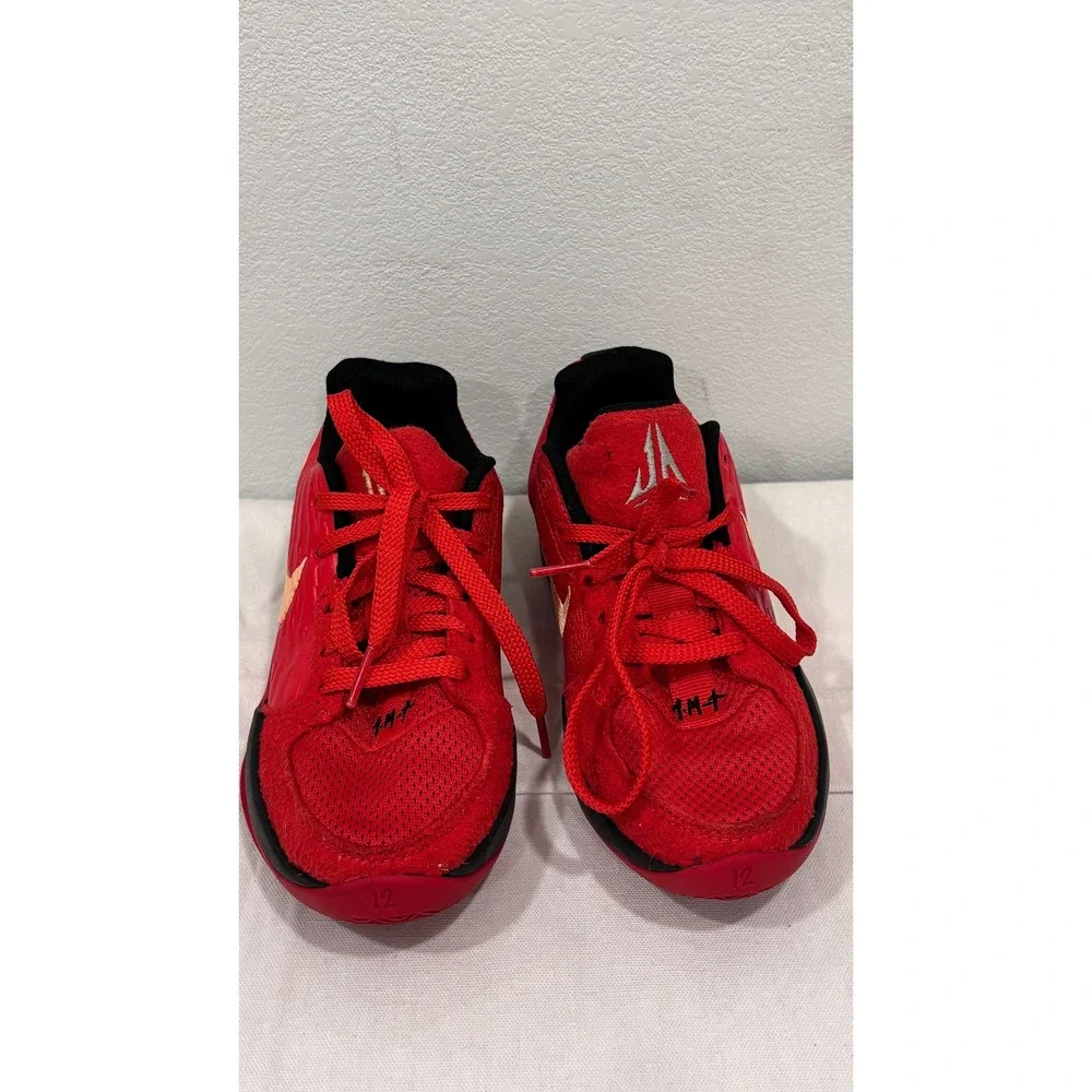 Nike Ja 1 GS‎ Nightmare Red Basketball Shoes Kids 1.5Y FB7249-600